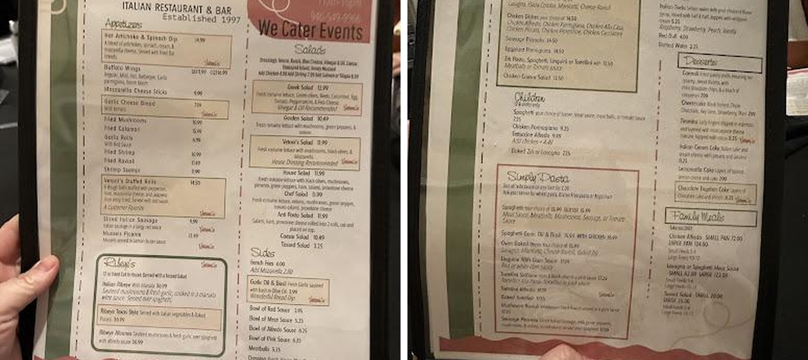 Vetoni's Italian Restaurant